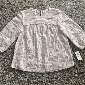 Style &co gorgeous pale pink salt top. Size xs